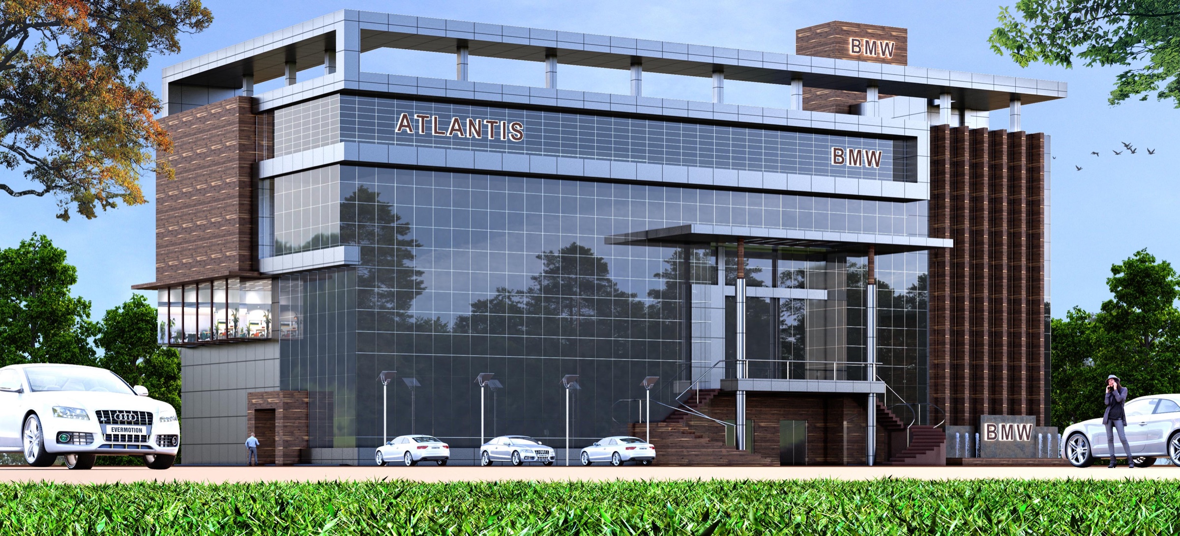 Atlantis Formulations corporate office at BMW House
